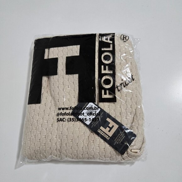 Fofola Amelia Cardigan in Sand - Size Medium - Picture 2 of 5